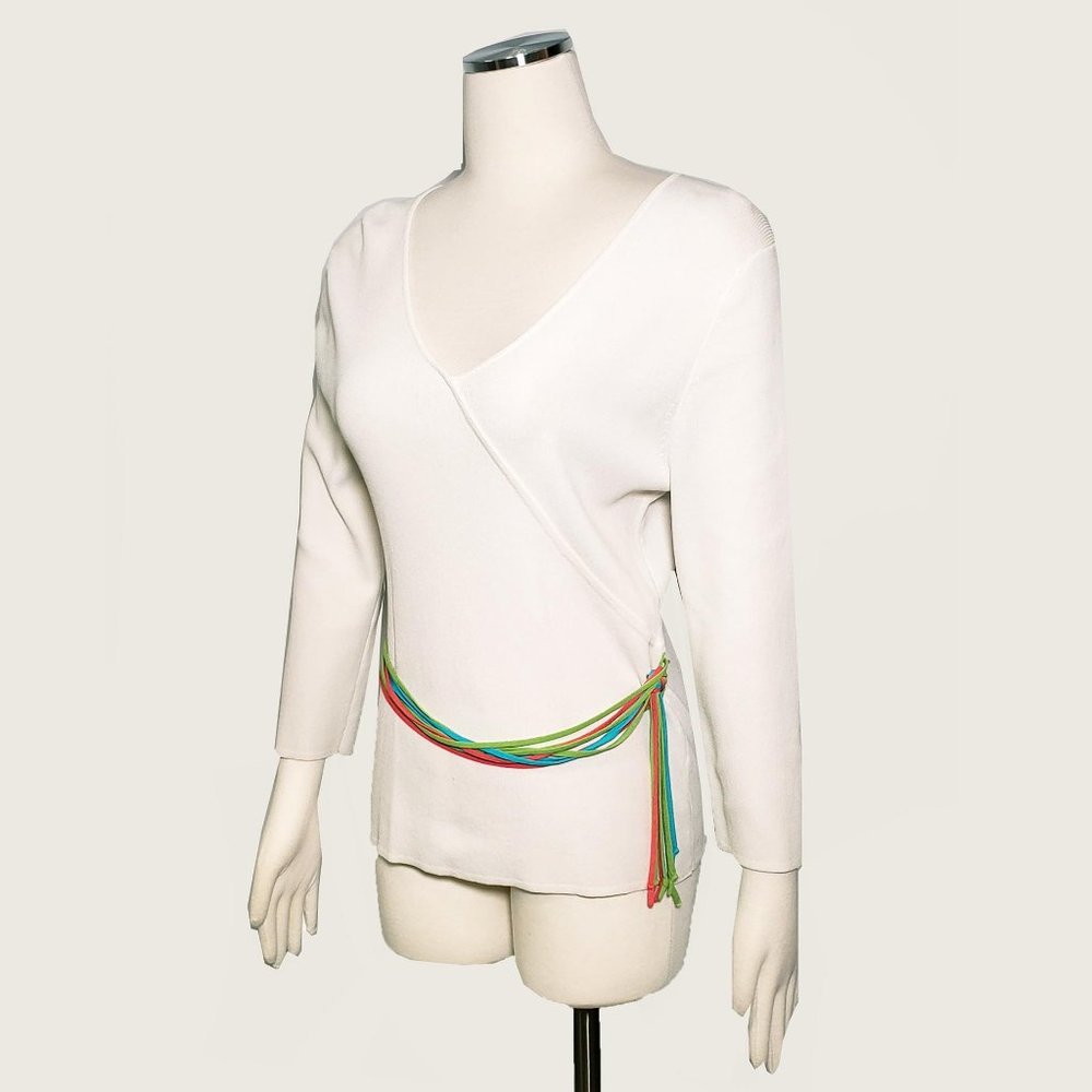 cable & gauge Belted Knit Top NWT - Picture 3 of 10